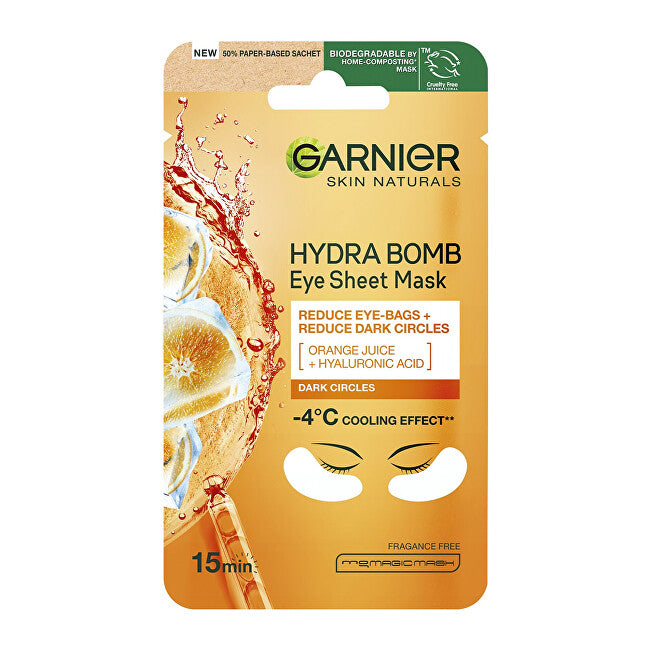 Exciting eye mask with orange juice and (Eye Tissue Mask) 6 g