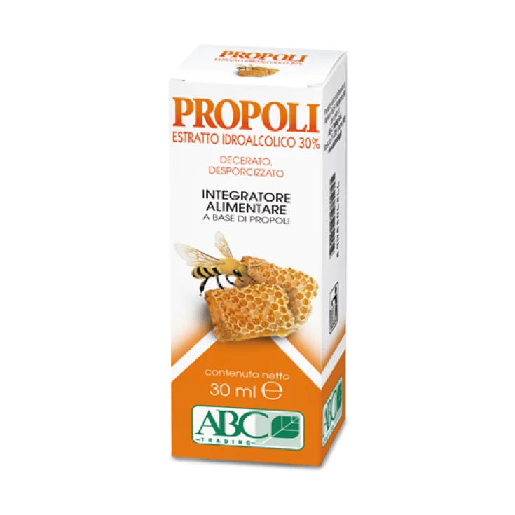 A.b.c. trading srl Propoli Estratto Idroalcolico 30% Abc Trading 30Ml