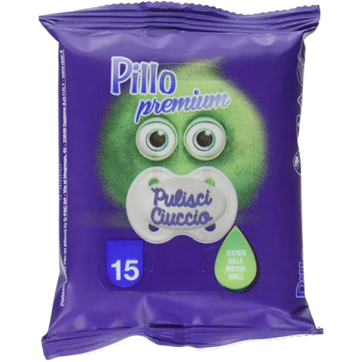 Add srl Pulisci Ciuccio Pillo Premium 15 Pezzi