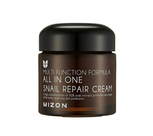 Mizon Mizon Crema viso rigenerante con bava di lumaca filtrata 92% (All In One Snail Repair Cream) - Volume: 75 ml