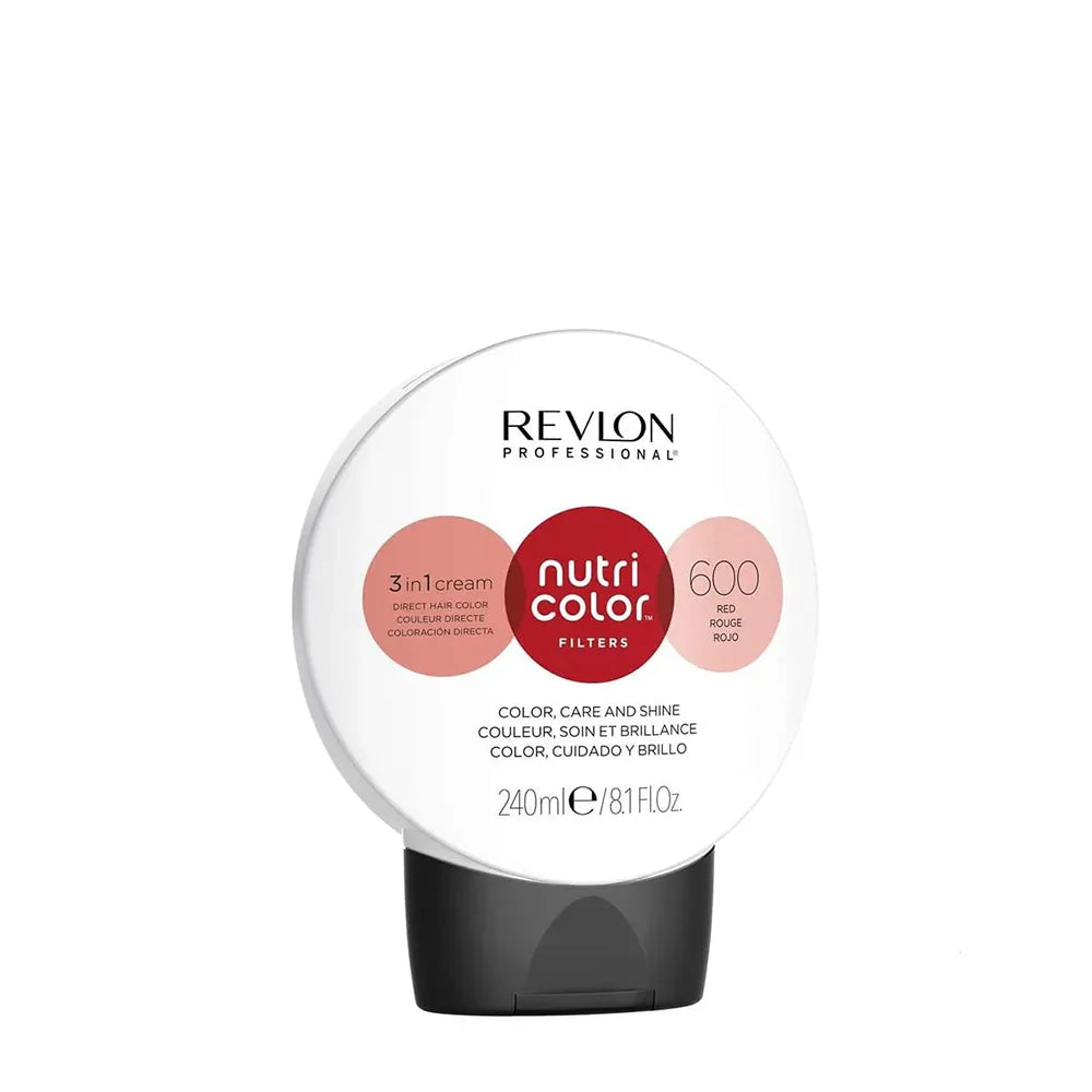Revlon Nutri Color Maschera 240ml 600 Rosso