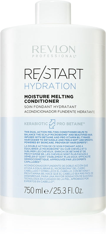 Restart Hydration Balsamo idratante (balsamo fondente per l'umidità) - Volume: 750 ml