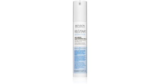 Revlon RE/START Hydration Anti-Frizz Drops - siero idratante per capelli in gocce, 50ml