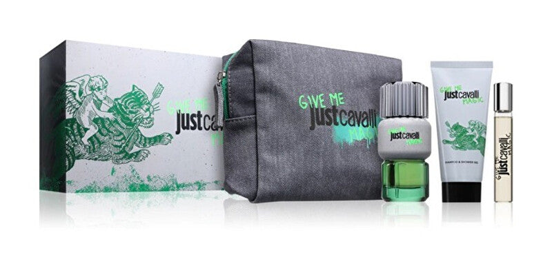 Give Me Magic - EDT 90 ml + 2in1 shower gel and shampoo 100 ml + EDT 15 ml + cosmetic bag
