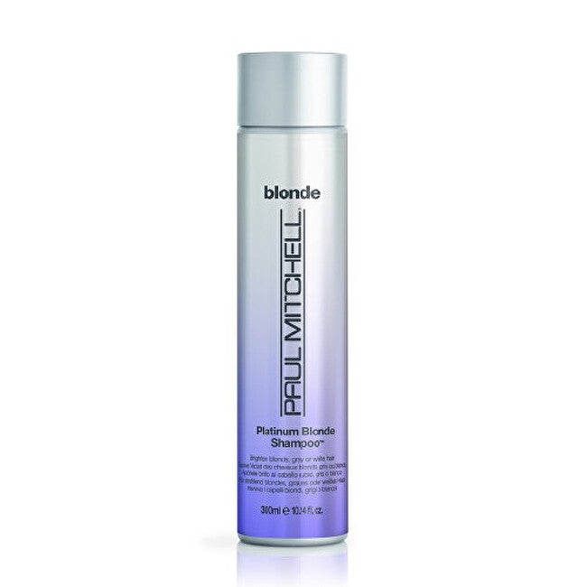 Shampoo for radiant blonde hair Blonde (Platinum Blonde Shampoo Brightens Blonde, Gray Or White Hair) - Volume: 300 ml