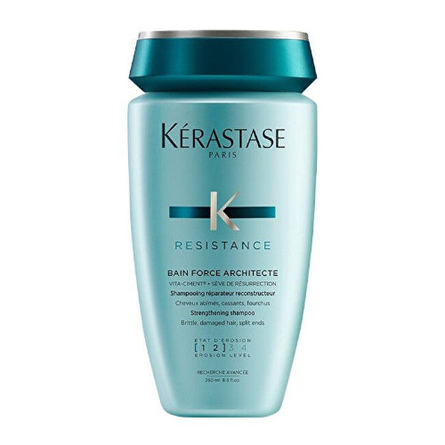Shampoo for very fragile and damaged hair Bain Force Architecte (Strengthening Shampoo) - Volume: 250 ml