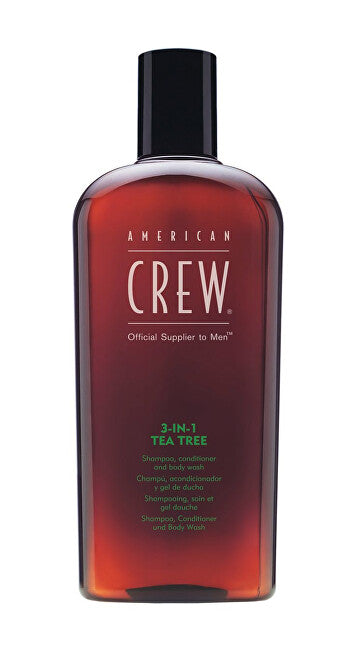 Shampoo with tea tree 3in1 (Shampoo, Conditioner & Body Wash) - Volume: 1000 ml