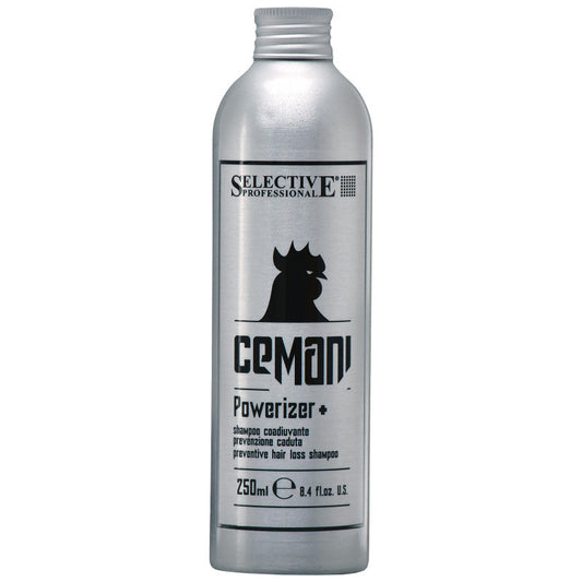 Selective Cemani Powerizer + - shampoo da uomo per prevenire la caduta dei capelli, 250 ml