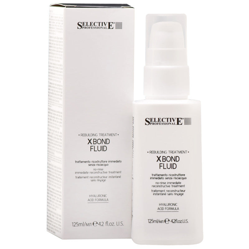 Selective Rebuilding X Bond Fluido balsamo senza risciacquo per capelli dopo trattamenti chimici, 125 ml