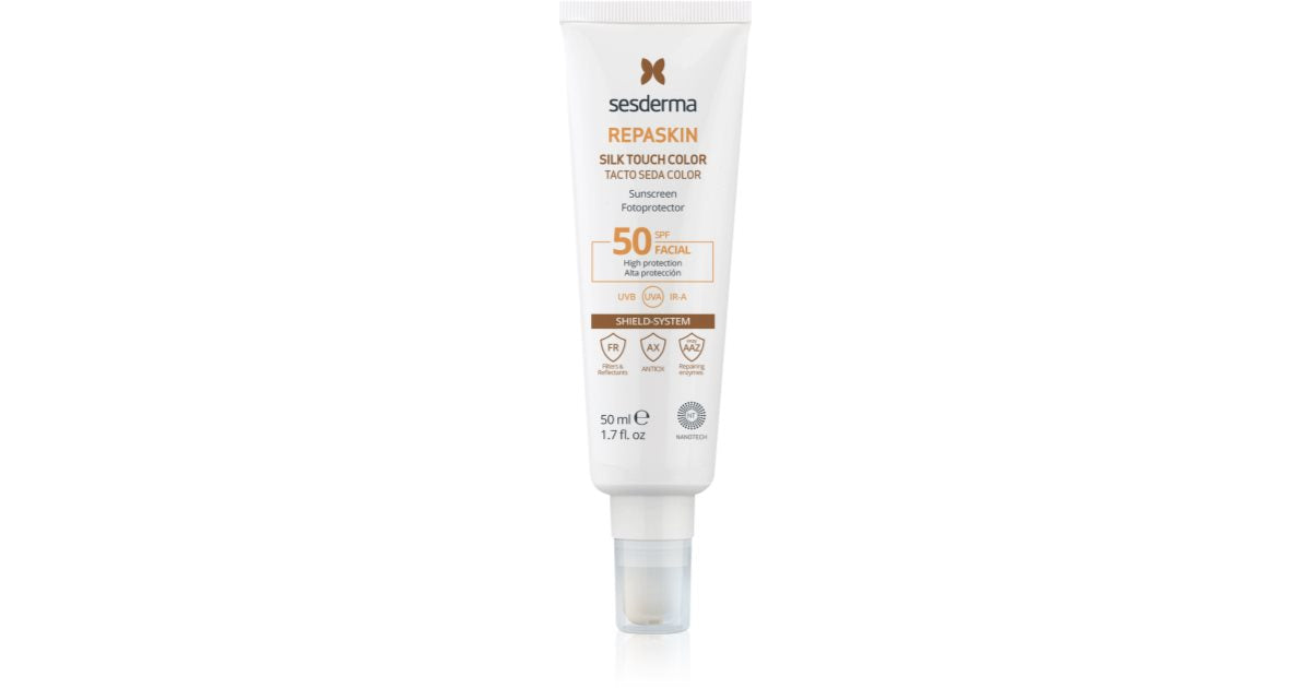 Sesderma Sesderma Repaskin Silk Touch SPF 50 - Crema viso protettiva colorata - 50ml
