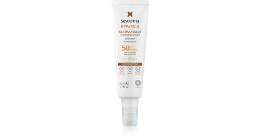 Sesderma Sesderma Repaskin Silk Touch SPF 50 - Crema viso protettiva colorata - 50ml