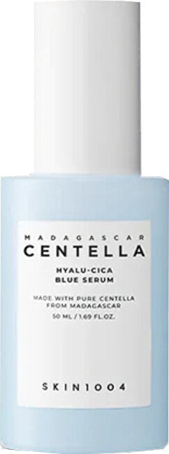 Hydrating and soothing Madagascar Centella skin serum (Hyalu-Cica Blue Serum) - Volume: 30 ml