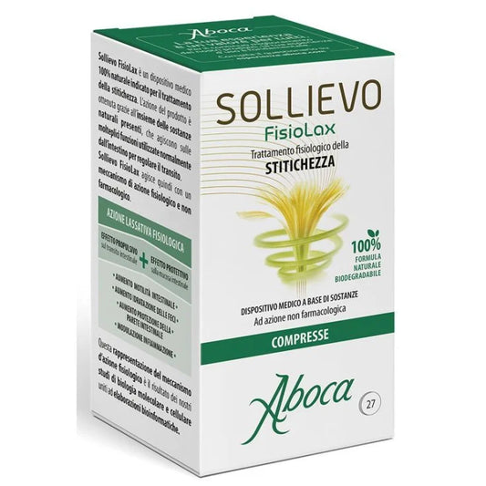 Aboca spa societa' agricola Sollievo Fisiolax Aboca 27 Compresse