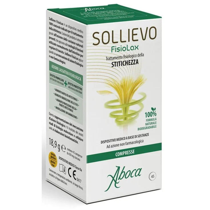 Aboca spa societa' agricola Sollievo Fisiolax Aboca 45 Compresse