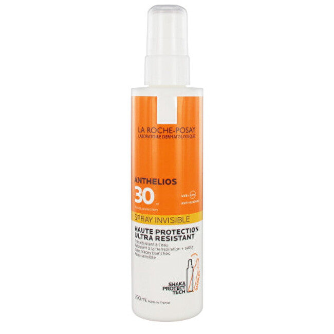 Sunscreen spray for sensitive skin SPF 30 Anthelios (Invisible Spray Ultra Resistant) 200 ml