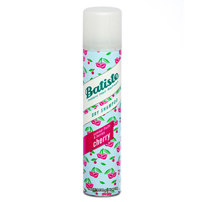 Dry hair shampoo with cherry scent (Dry Shampoo Cherry With A Fruity & Cheeky Fragrance) - Volume: 200 ml