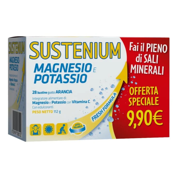 A.menarini ind.farm.riun.srl Sustenium Magnesio E Potassio A. Menarini 28 Bustine