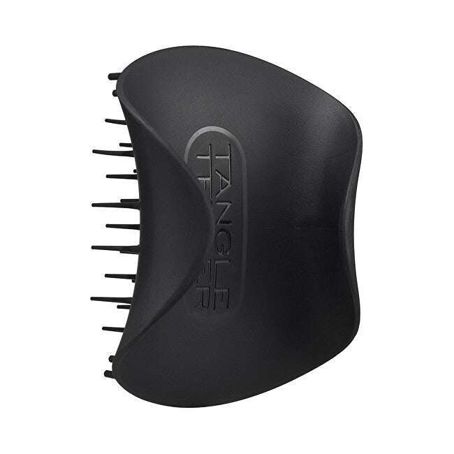 Scalp Brush Black exfoliating massage brush for the scalp