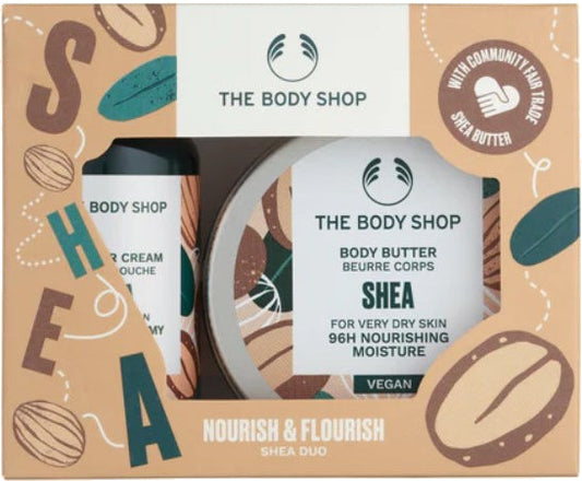 The body shop Set regalo per la care del body con pelle secca di karité