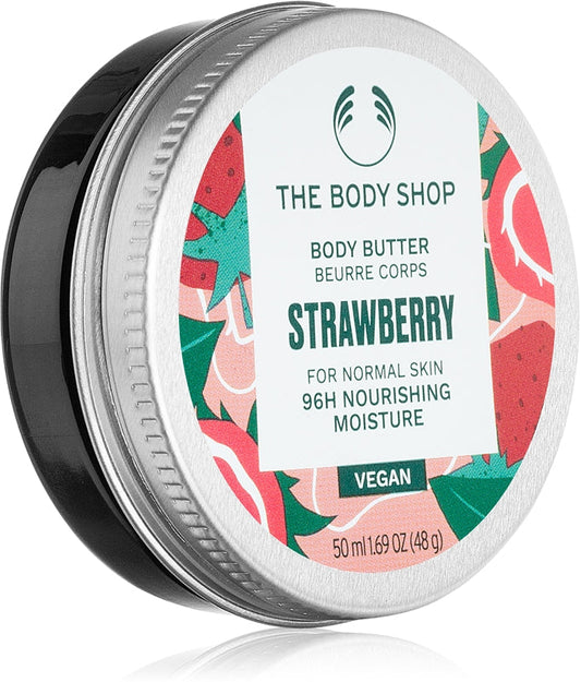 The body shop Burro body per pelli normali Fragola (Burro body) - volume: 50 ml