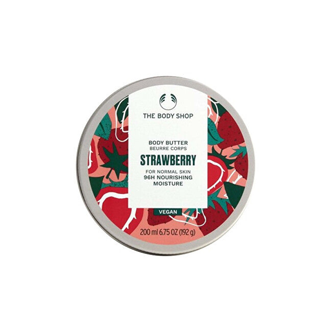 Body butter for normal skin Strawberry ( Body Butter) - Volume: 200 ml