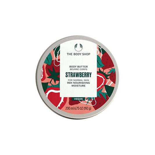 Body butter for normal skin Strawberry ( Body Butter) - Volume: 50 ml