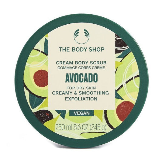 The body shop Scrub body smoothing per pelli secche Avocado - volume: 50 ml