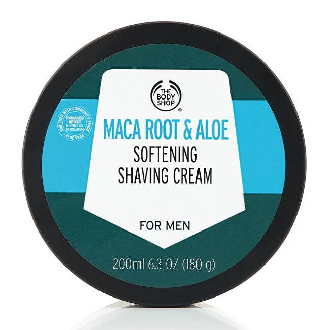 Softening shaving cream Maca Root & Aloe (Shaving Cream) 200 ml