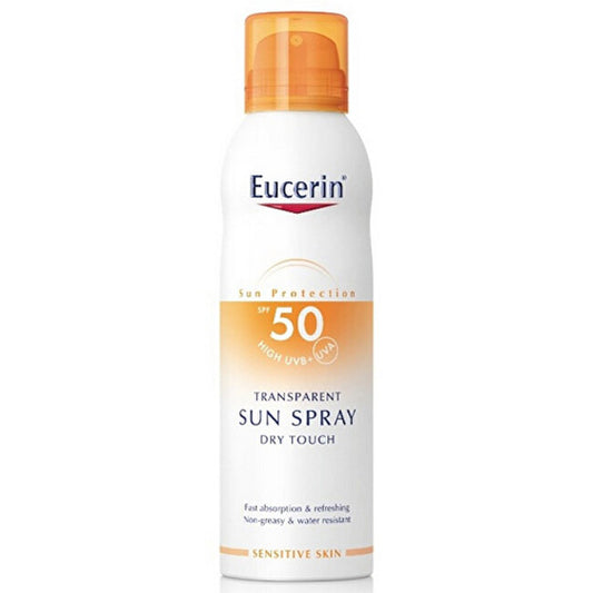 Transparent Spray tanning Dry Touch SPF 50,200 ml