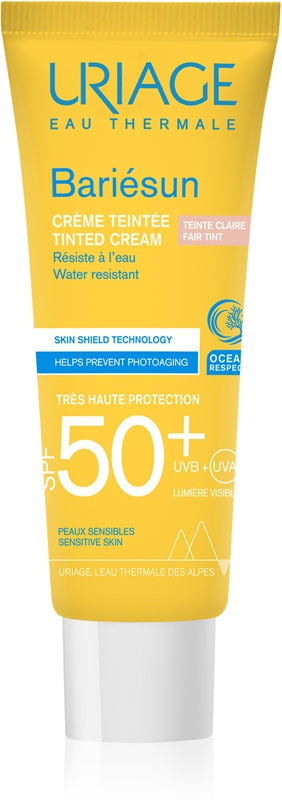 Uriage Uriage Crema Solare Per Pelle Colorata Spf 50+ Bariesun Fair Tint (Crema Colorata) 50 Ml