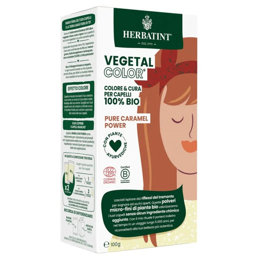 Vegetal Color Pure Caramel Power Herbatint 100g