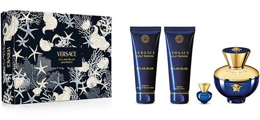 Pour Femme Dylan Blue - EDP ​​100 ml + body lotion 100 ml + shower gel 100 ml + EDP 5 ml