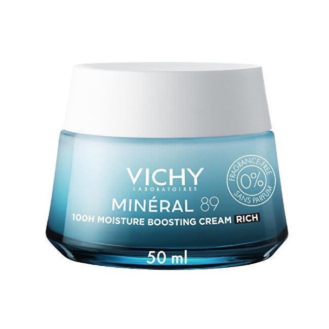 Cream for increasing skin hydration Mineral 89 (100 H Moisture Boosting Cream) 50 ml