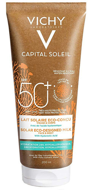 Protective milk SPF 50+ Capital Soleil ( Solar Eco-Design Milk) 200 ml