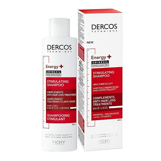 Dercos Energy+ strengthening shampoo - Volume: 200 ml