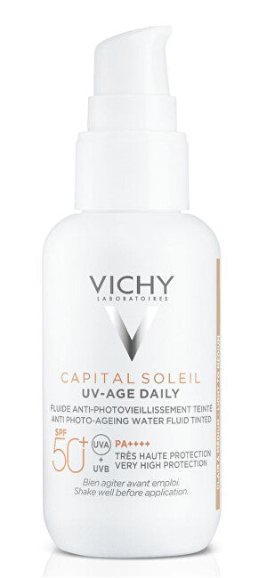 Tinted fluid preventing photoaging SPF50+ Capital Soleil UV-Age Daily (Fluid) 40 ml