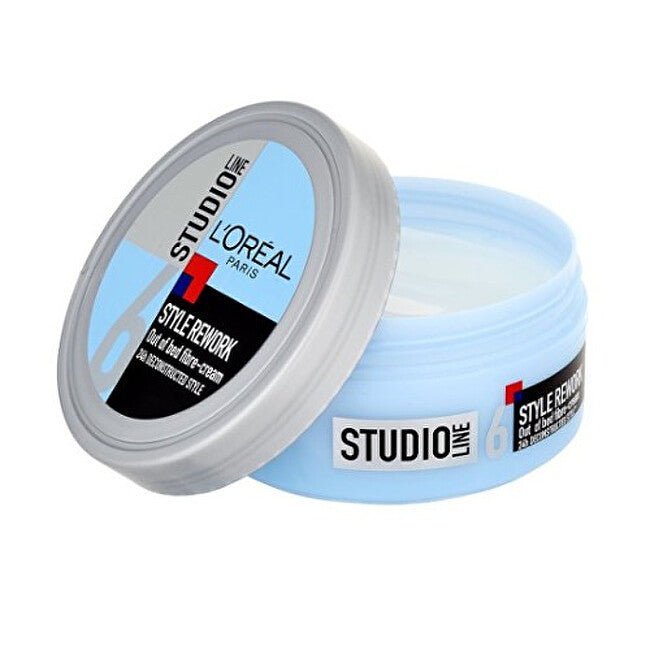 Studio Line Fibrous Modelling Hair Cream (Style Rework Out Of Bed Fibre Cream) 150 ml