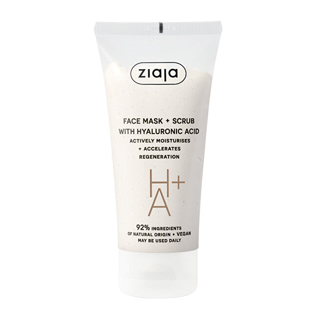 Peeling mask with hyaluronic acid (Face Mask + Scrub) 55 ml
