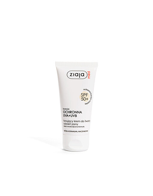 Tinted cream for normal skin or varicose veins SPF 50+ light shade (Tinted Cream) 50 ml